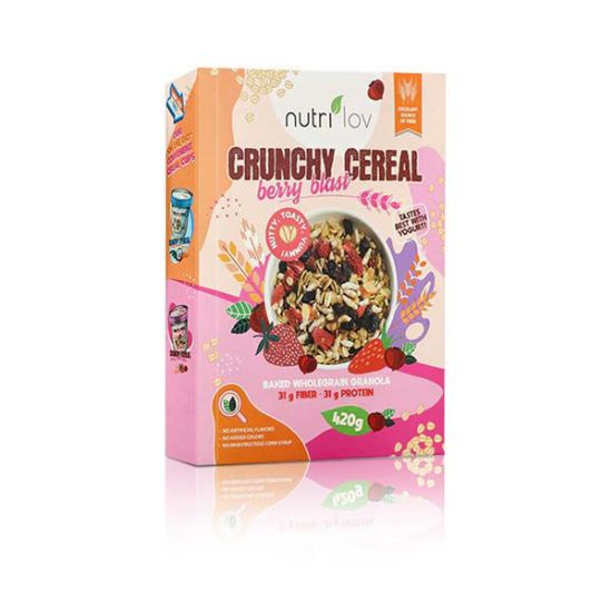 Nutrilov Crunchy Cereal Berry Blast 420g