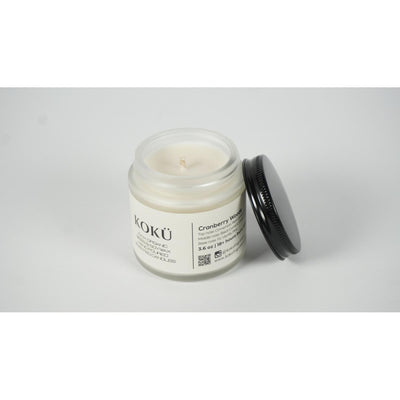 KOKU Soy & Beeswax Cranberry Woods 3.6Oz Candle - Shams Shopping Centre KOKU