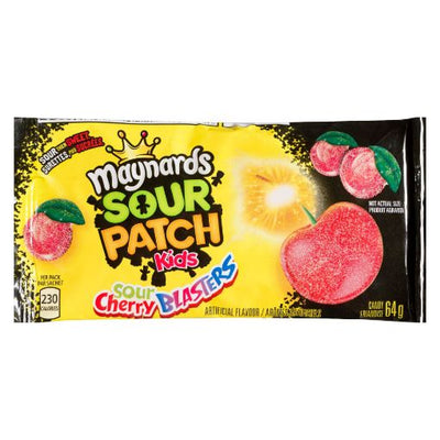 Sour Patch Kids Sour Cherry Blaster 64g - Shams Shopping Centre Sour Patch