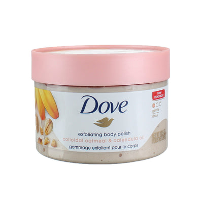 Dove Exfoliating Colloidal Oatmeal & Calenduia Oil Body Cream 298g - Shams Shopping Centre Dove