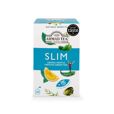 Ahmad Tea Slim Lemon, Mate & Matcha Green Tea 20s - Shams Shopping Centre Ahmad Tea