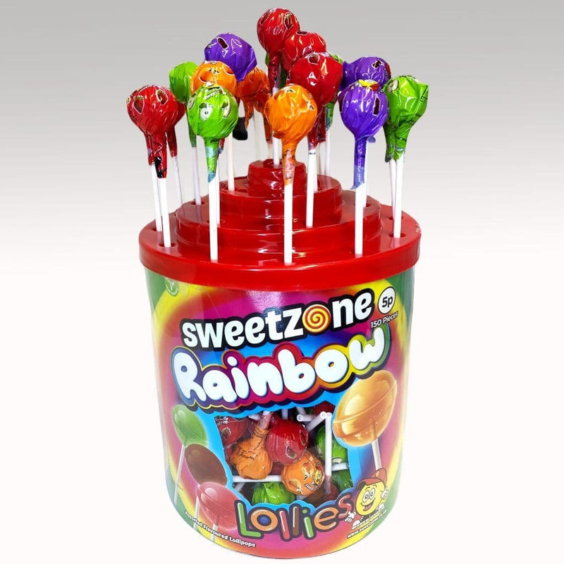 Sweetzone Rainbow Lollypop 13 gram (Single)