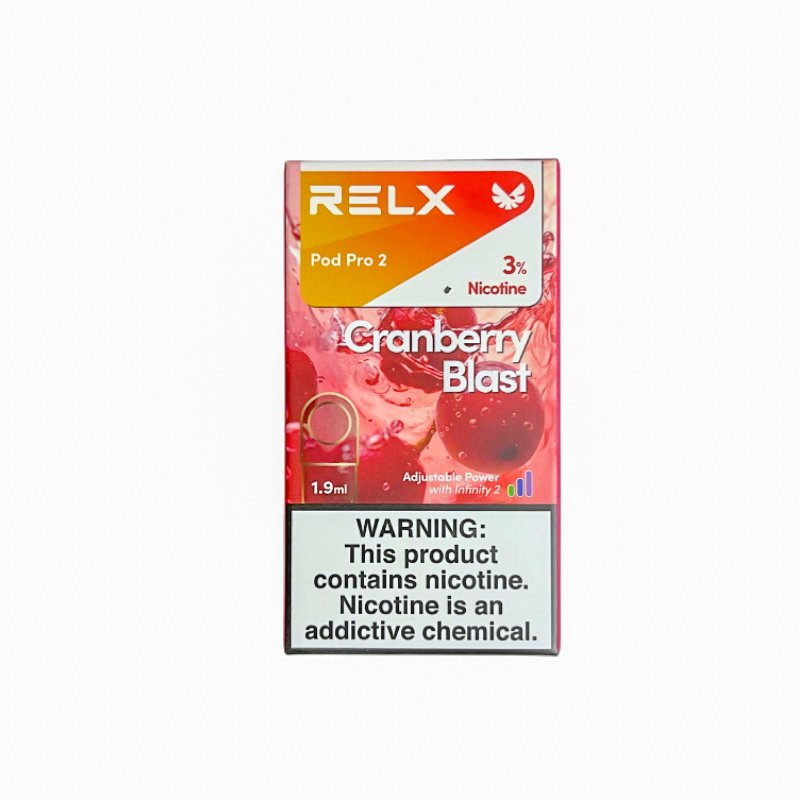 Relx Pro Pod 2-Cranberry Blast  Shams Shopping Centre