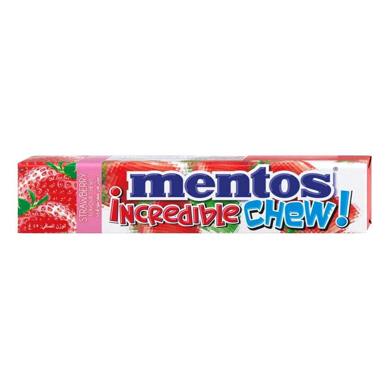 Mentos Strawberry Incredible Chew 45g