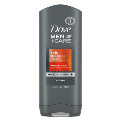 Dove Men +Care Antibacterial Skin Defense Body Wash 400ml - Shams Shopping Centre Dove