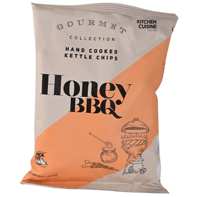 Kitchen Cuisine Kettle Honey BBQ Hand Cooked Chips 100g - Shams Shopping Centre Kitchen Cuisine
