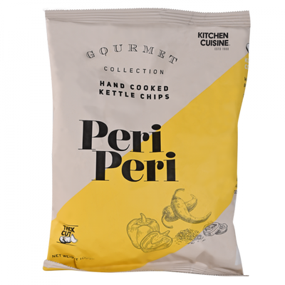 Kitchen Cuisine Kettle Peri Peri Hand Cooked Chips 100g - Shams Shopping Centre Kitchen Cuisine
