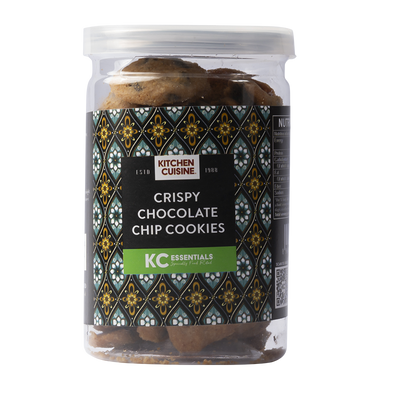 Kitchen Cuisine Crispy Chocolate Chip Cookies Jar 175g - Shams Shopping Centre Kitchen Cuisine
