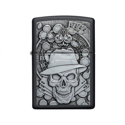 Zippo 49183 -218 Gambling Skull - Shams Shopping Centre Zippo