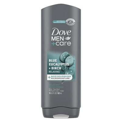Dove Men +Care Blue Eucalyptus +Birch Body Wash 532ml - Shams Shopping Centre Dove