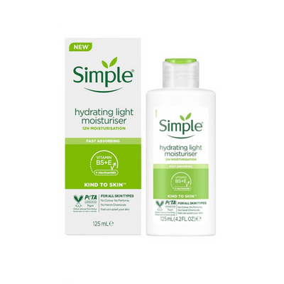 Simple hydreting light moisturizer 125ml - Shams Shopping Centre Simple