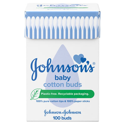 Johnson's Baby Cotton Buds 100pcs - Shams Shopping Centre Johnsons