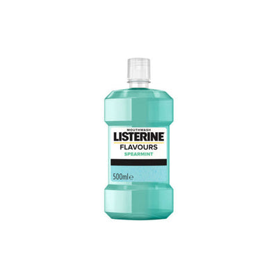 Listerine Spearmint Mouthwash 500ml - Shams Shopping Centre Listerine