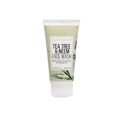 Conatural Tea Tree & Neem Face Wash 60ml - Shams Shopping Centre CoNatural