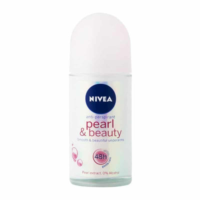 Nivea Anti-Prespirant Pearl & Beauty Deo Roll On 50ml - Shams Shopping Centre Nivea