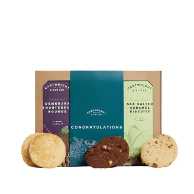 Cartwright & Butler Congratulations Biscuit Trio - Shams Shopping Centre Cartwright & Butler