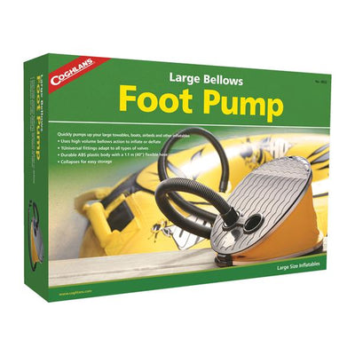 Coghlans Large Bellows Foot Pump 0822 - Shams Shopping Centre Coghlan