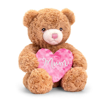 Keel Toy 18CM Mothers Day Bramble Bear With Heart - Shams Shopping Centre Keel