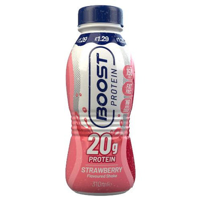Boost Protein Strawberry Flavour 310ml - Shams Shopping Centre Boost
