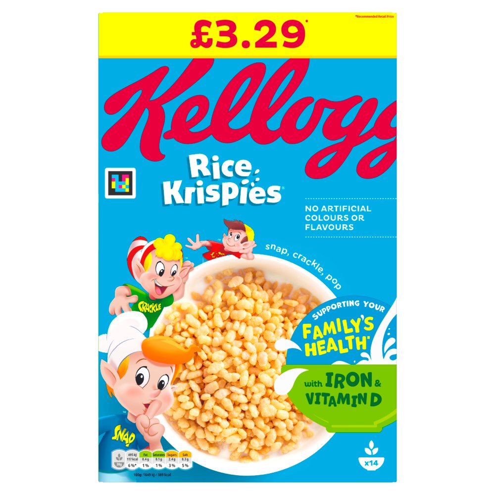 Kelloggs Rice Krispies Cereals 430g Shams Shopping Centre