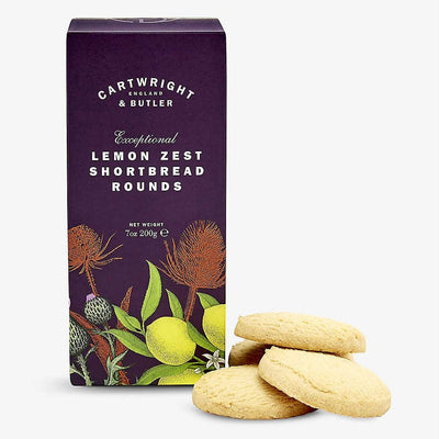 Cartwright & Butler Lemon Zest Shortbread Rounds Biscuits 200g - Shams Shopping Centre Cartwright & Butler