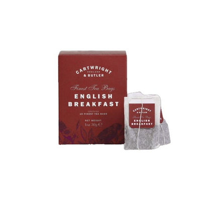 Cartwright & Butler English Breakfast Tea Bags 30g - Shams Shopping Centre Cartwright & Butler