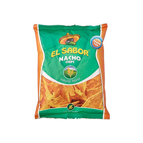 El Saboor Nacho Chips Natural Flavor 100g