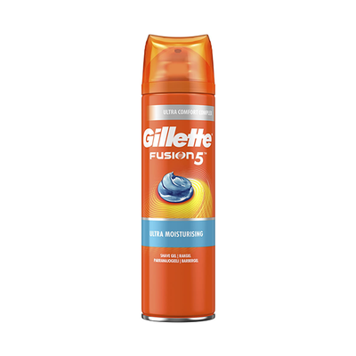 Gillette Fusion 5 Ultra Moisturising Shaving Gel 200ml - Shams Shopping Centre Gillette