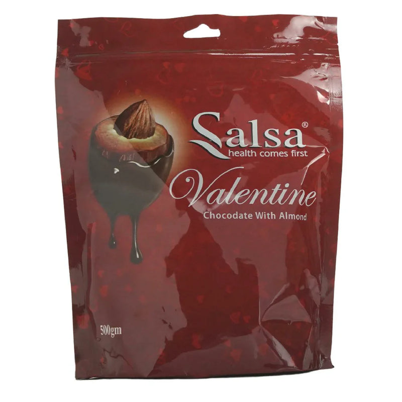 Salsa Valentine Chocolate With Almonds 500g