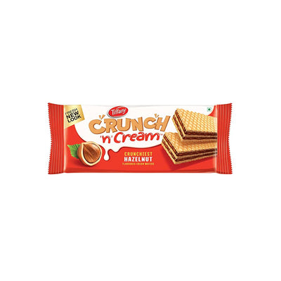 Tiffany Crunch & Cream Hazelnut Waffers 153g - Shams Shopping Centre Tiffany