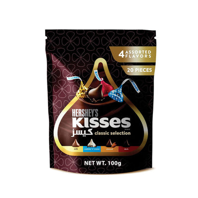 Hersheys Kisses Classic Selection 100g - Shams Shopping Centre Hersheys