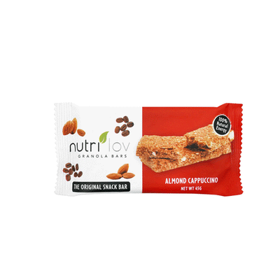 Nutrilov Almond Cashew Granola Bar 40g - Shams Shopping Centre Nutri Baker