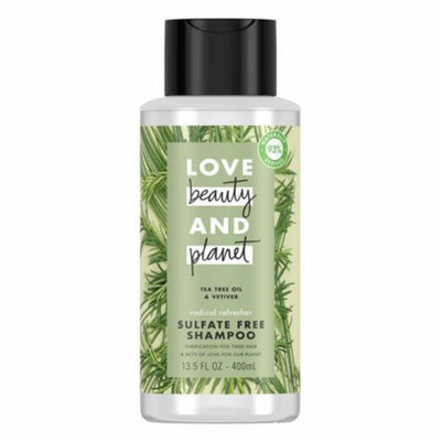 Love Beauty And Planet Radical Refresher Sulfate Free Shampoo 400ml - Shams Shopping Centre Love Beauty And Planet