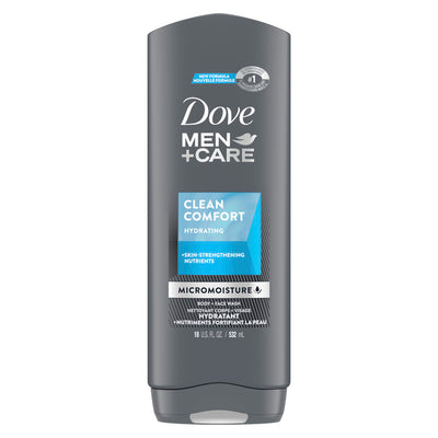 Dove Man +Care Hydrating Clean Comfort Body Wash 532ml - Shams Shopping Centre Dove