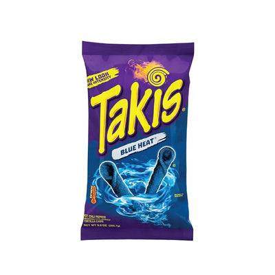 Takis Blue Heat Hot Chilli Pepper Tortilla Chips 56g - Shams Shopping Centre Takis
