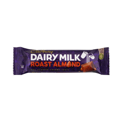Cadbury Dairy Milk Roast Almond Chocolate 38g - Shams Shopping Centre Cadburys