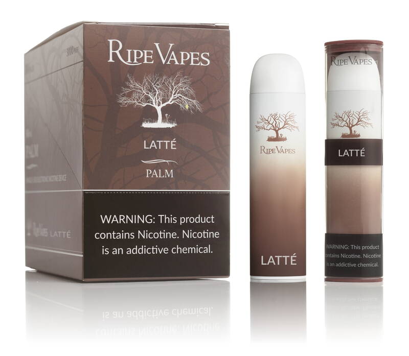 Ripes Vapes Disposable Latte 20mg 3000 Puff  Shams Shopping Centre