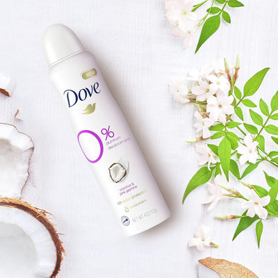 Dove 0% Aluminum Coconut Pink Jasmine Deo Body Spray 113g - Shams Shopping Centre Dove