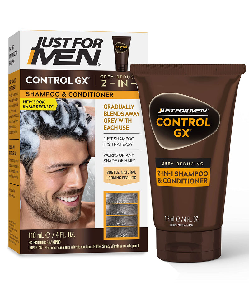 Just For Men Control GX Gray-Reducing 2 In 1 Shampoo 118ml
