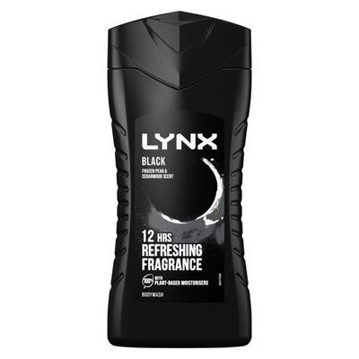 LYNX Black Frozen & Cedarwood Body Wash 225ml - Shams Shopping Centre Lynx