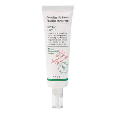 AXIS-Y Complete No-Stress Physical SPF-50+ Sunscreen 50ml - Shams Shopping Centre AXIS-Y