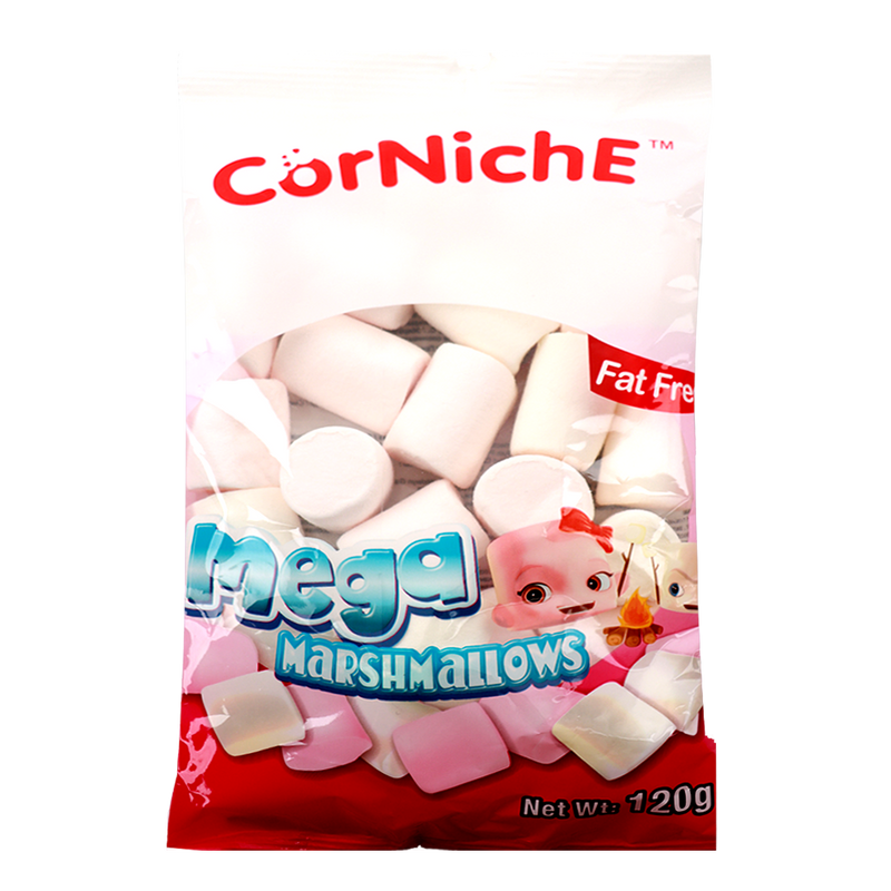 CorNiche Mega Fat Free Marshmallows 120g