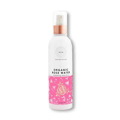Aura Organic Rose Water Face Mist 260ml - Shams Shopping Centre Aura Craft