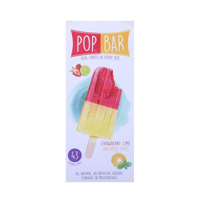 Pop Bar Strawberry Lime Pineapple 80g - Shams Shopping Centre Pop Bar