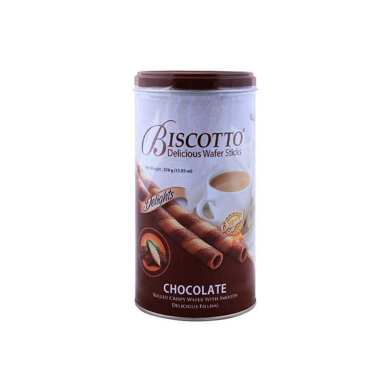 Biscotto Wafer Sticks Chocolate Tin 125g
