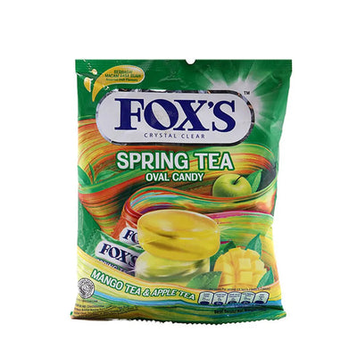 Fox's Spring Tea Oval Candy Mango Tea & Apple Tea 125g - Shams Shopping Centre Fox's