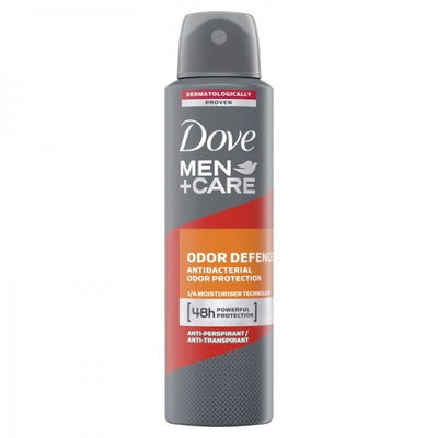 Dove Men +Care Odor Defense Body Spray 150ml - Shams Shopping Centre Dove
