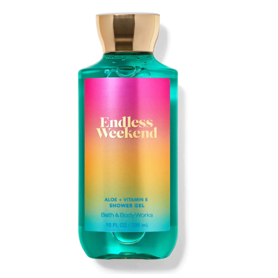 BBW Endless Weekend Aloe + Vitamin E Shower Gel Moussant 295ml - Shams Shopping Centre Bath & Body Works