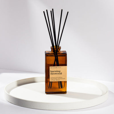 The Kandle Co Burning Firewood (Campfire) Diffuser 4.7Oz - Shams Shopping Centre The Kendle Co
