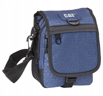 CAT Ronald Navy Heat Embossed Pouch-84172-504 - Shams Shopping Centre Caterpillar